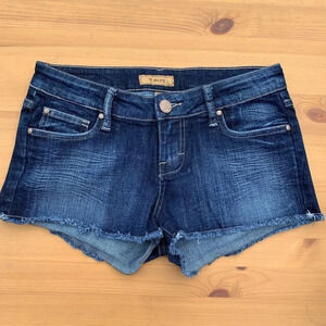 STS Blue Frayed Hem Jean Shorts